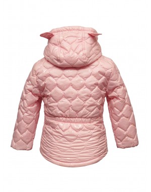 Girls Jacket Quilted Rose Pink